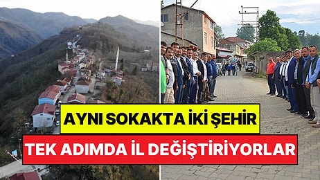 Birkaç Adımda İl Değiştiriyorlar: Bu Sokakta Şehir Dışına Çıkmak 2 Saniye Sürüyor!
