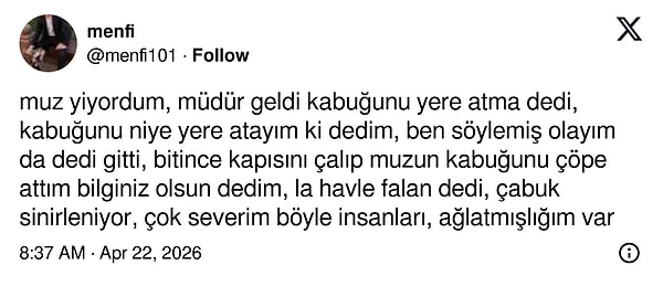 Doğrusunu yapmışsın.