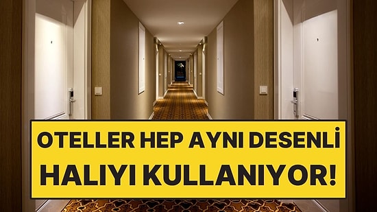 Otel Halıları Neden Hep Karmaşık Desenli? Meğer Sebebi Mantıklıymış