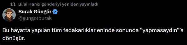 Fatih Yasin'in açıklaması sosyal medyayı karıştırırken Bilal Hancı cephesinden beklenmedik bir hamle geldi.