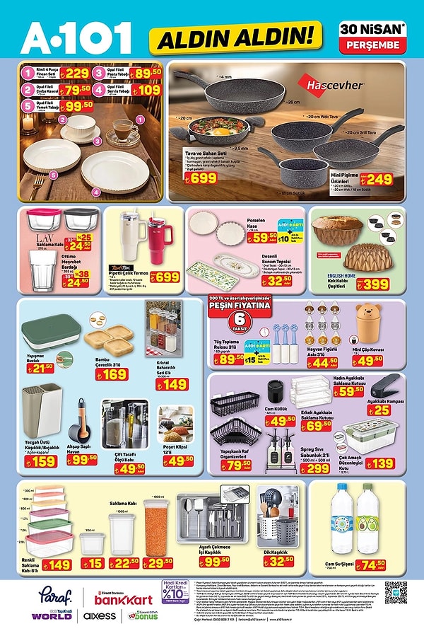 Hascevher Tava ve Sahan Seti 699 TL