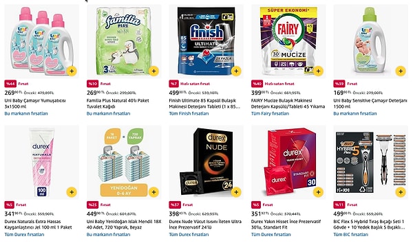 Finish, Fairy,Ariel, Oral- B ve daha fazlası bu kampanyada sizi bekliyor!