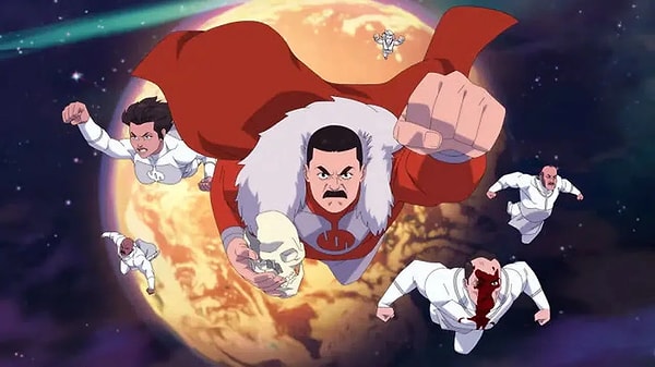 Invincible son yılların en dikkat çeken animasyonlarından biri olarak öne çıkıyor.