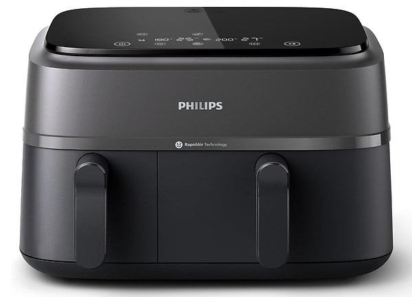 Az Yağla Büyük Lezzetler: Philips 3000 Serisi Çift Hazneli Airfryer