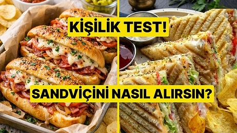 Hazırladığın Sandviçe Göre Karakter Yapın!
