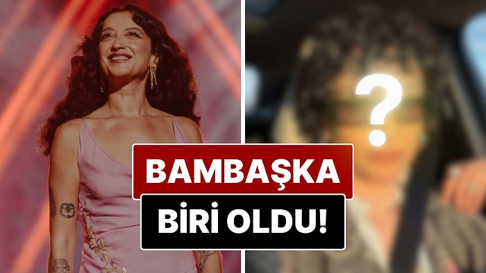 Bambaşka Biri Oldu: Melike Şahin’den Radikal İmaj Değişikliği!