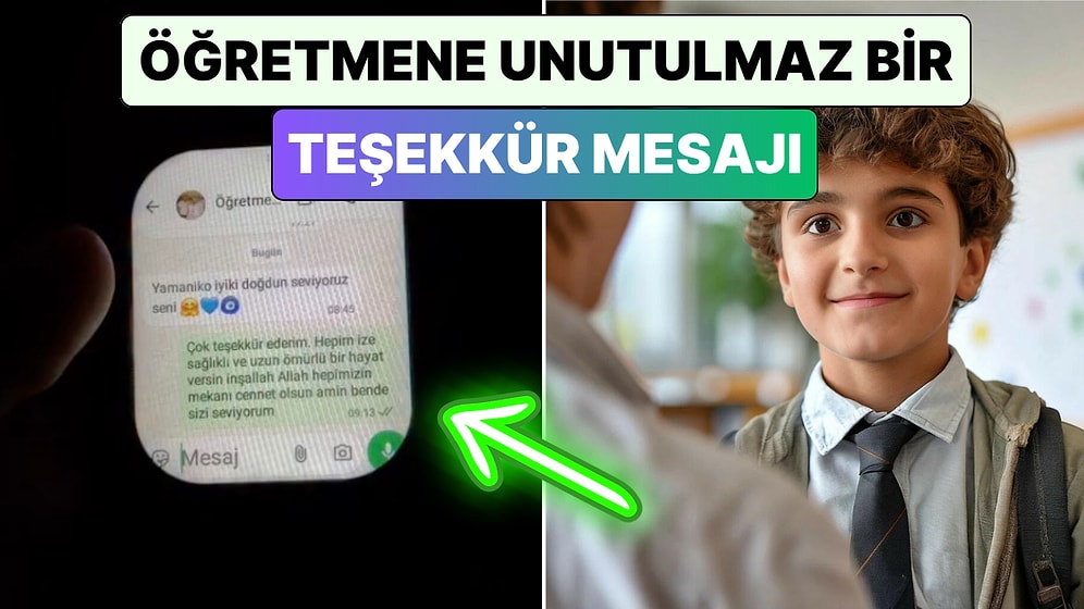 Öğretmeninden Doğum Günü Mesajı Alan Çocuğun Sevinçle Attığı Mesaj Hem Güldürdü Hem Duygulandırdı