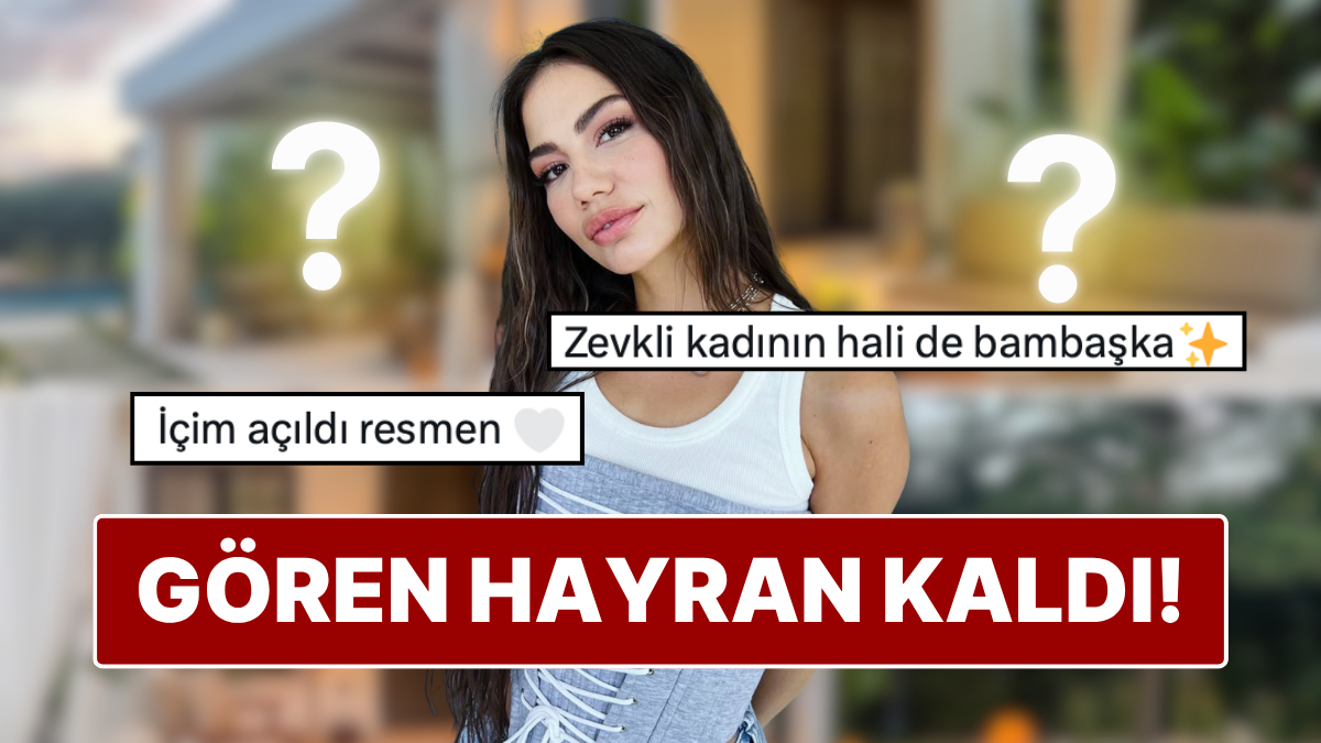 Gören Hayran Kaldı: Demet Özdemir’e Ait Olduğu Söylenen Ev Olay Oldu!