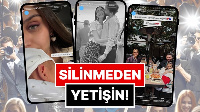 Silinmeden Yetişin: 18-25 Nisan'da Ünlülerin Paylaştığı "Kaçarsa Yazık Olur" Temalı Instagram Hikayeleri