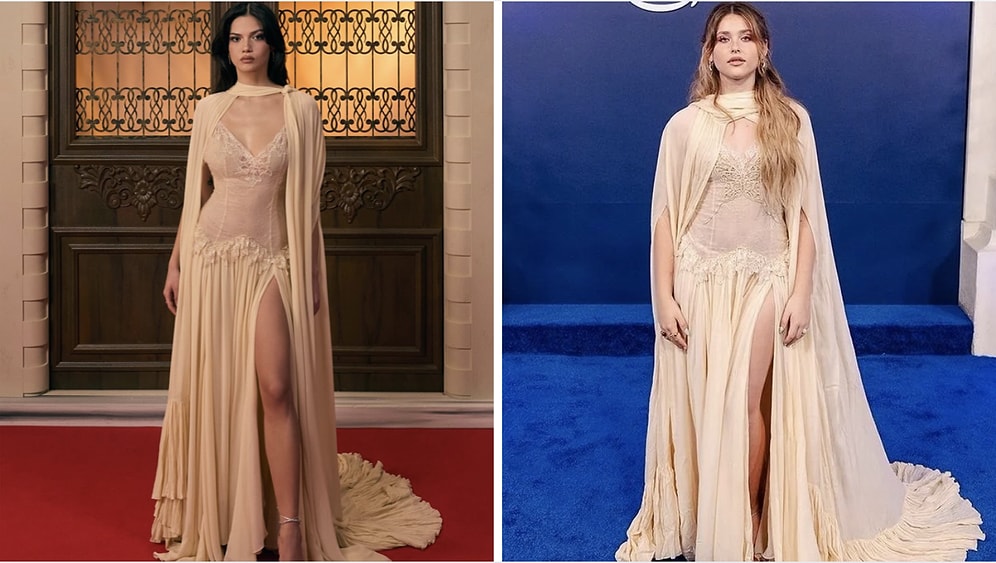 Eylül Lize Kandemir and Spanish Actress Nicole Wallace Wore the Same Outfit!