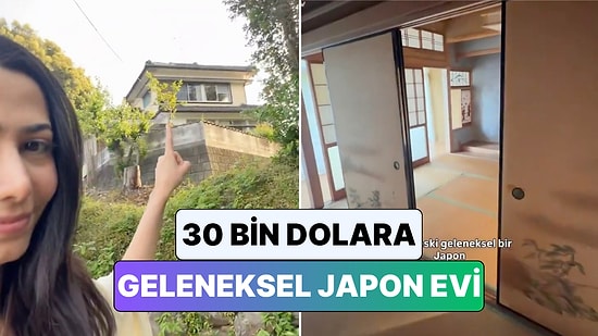 Japonya'da Yaşayan Bir Türk 30 Bin Dolara Satın Aldığı Geleneksel Köy Evini Paylaştı