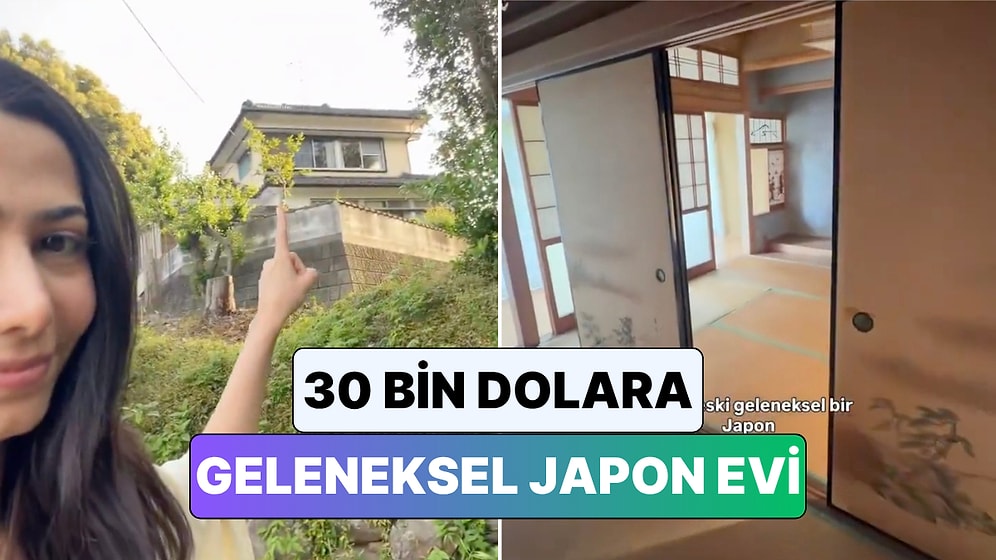 Japonya'da Yaşayan Bir Türk 30 Bin Dolara Satın Aldığı Geleneksel Köy Evini Paylaştı
