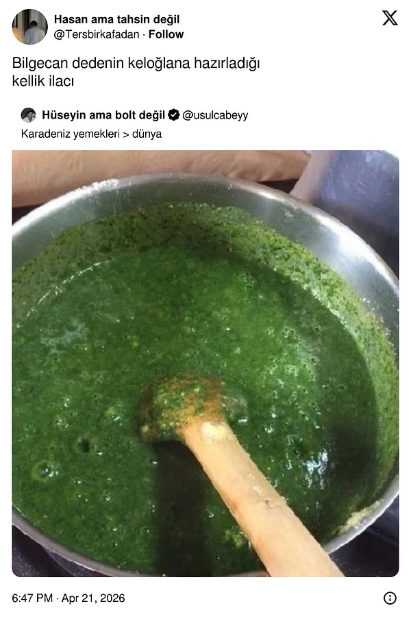 Karadenizliler, alınmıyorsunuz değil mi?