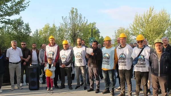 Açlık grevinin 7.gününde bir işçi daha rahatsızlandı.