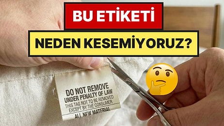 Yastıklardaki Etiketlerde Neden 'Kesmeyin' Yazıyor? Gerçekten Yasak mı?