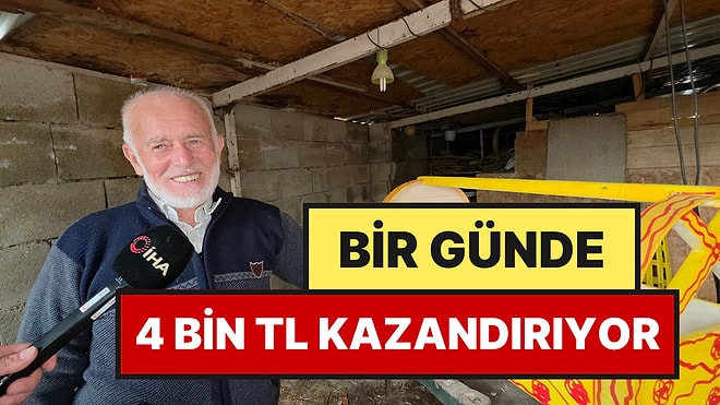 75 Yaşında Tezgah Başında: Bir Günde Yapıyor, 4 Bin TL’ye Satıyor