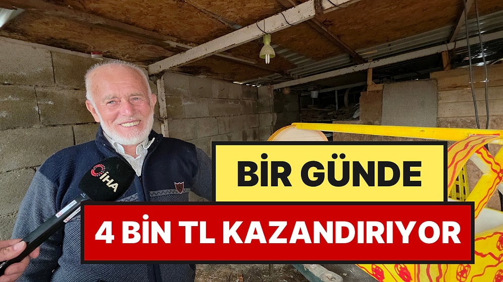 75 Yaşında Tezgah Başında: Bir Günde Yapıyor, 4 Bin TL’ye Satıyor