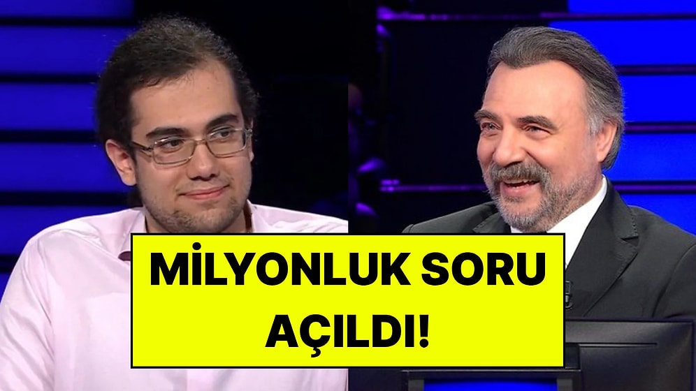 Kim Milyoner Olmak İster Yarışmasında Milyonluk Soru Açıldı