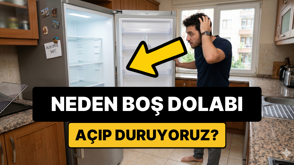 Psikolojiye Göre Neden Boş Buzdolabını Tekrar Tekrar Açıyoruz?
