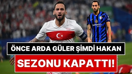 Arda Güler’den Sonra Hakan Çalhanoğlu da Sakatlık Nedeniyle Sezonu Kapattı