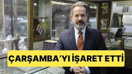 İslam Memiş Altın Fiyatlarıyla İlgili Çarşamba Gününü İşaret Etti