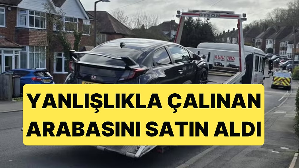 İngiltere'de Bir Kişi Farkında Olmadan Çalınan Arabasına Talip Olarak Aldı