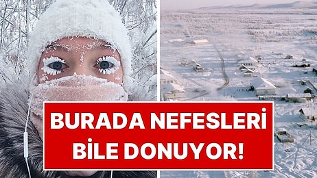 Bu 5 Noktada İnsanların Nefesleri Bile Donuyor