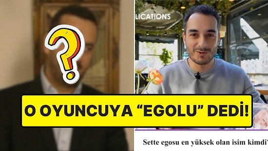 Akasya Durağı'nın Ali Kemal'inden Olay İtiraf: “Sette En Egolu Oyuncu Oydu!”