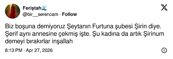 Üzdün be Şirin Furtuna!