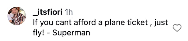 "Uçak biletini karşılayamıyorsanız, uçun! - Süpermen"