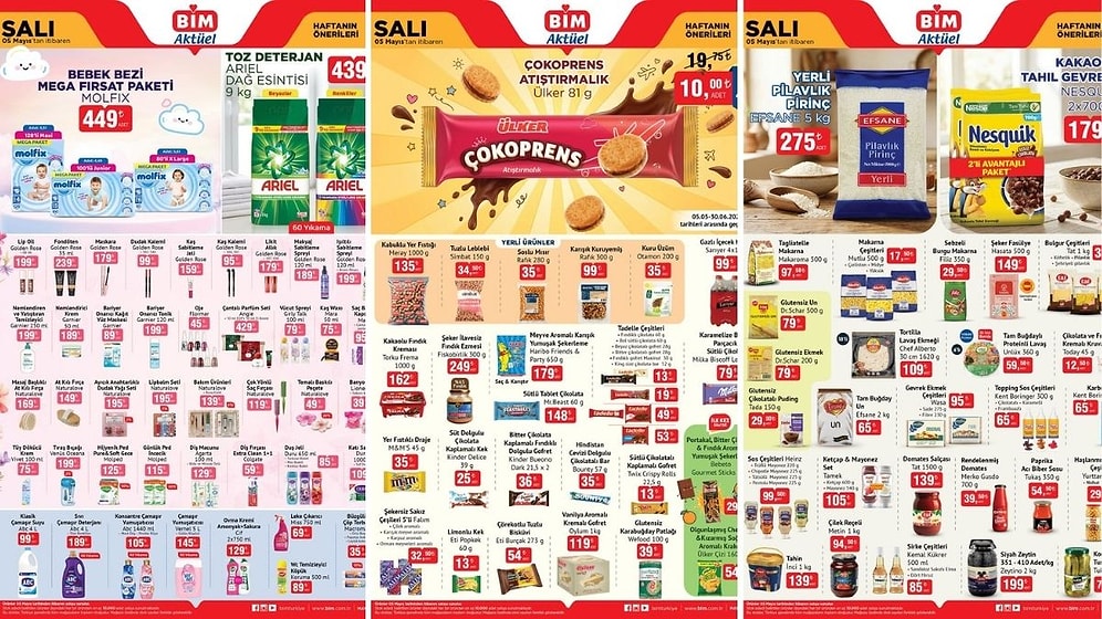 5 Mayıs 2026 BİM Aktüel Haftanın Önerileri Kataloğu