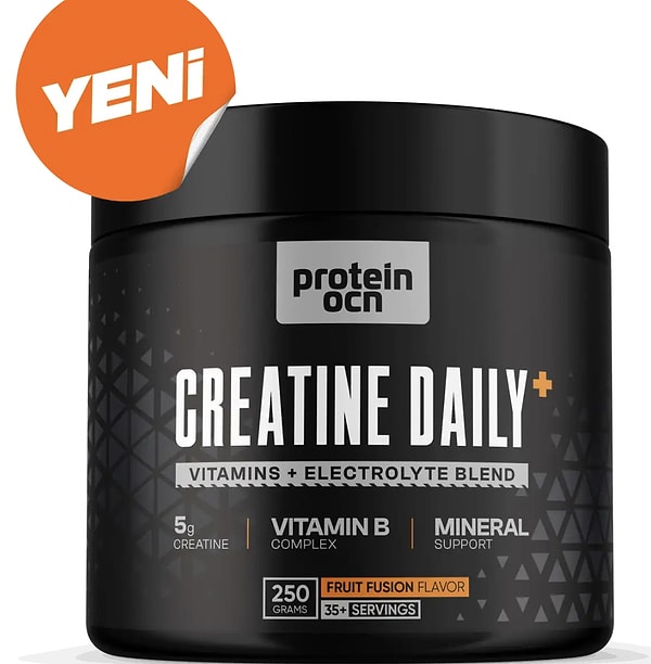 Protein Ocean Creatine Daily+, spor sonrası toparlanmanızı hızlandırmayı vadediyor.