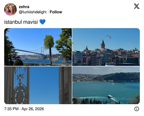 Galata ayrı, Kız Kulesi ayrı...