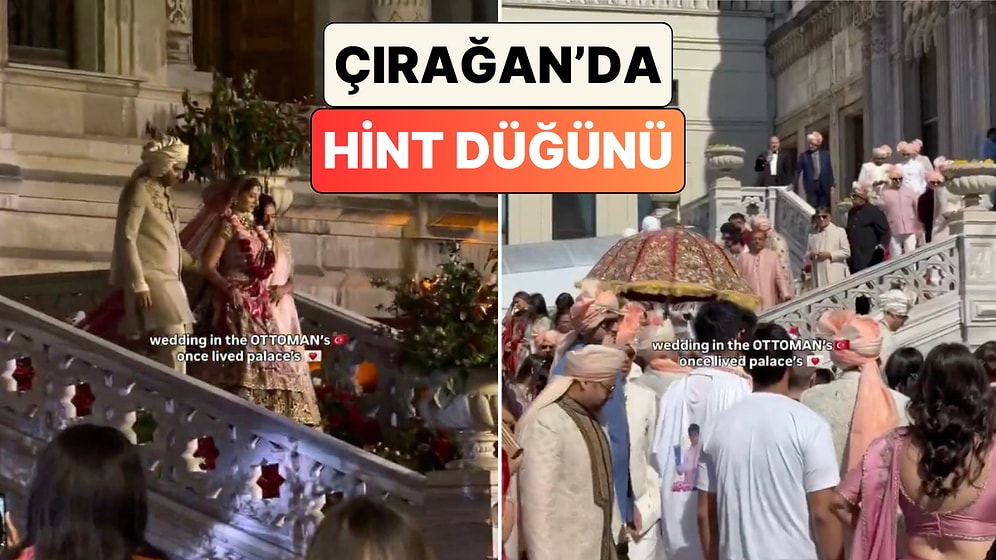 Çırağan Sarayı'nda Gerçekleştirilen Hint Düğünü Her Detayıyla Dikkat Çekti