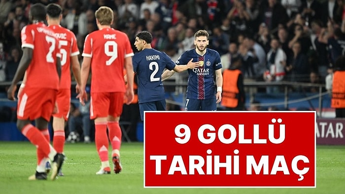 Şampiyonlar Ligi’nde Tarihe Geçen Maç: PSG - Bayern Münih Maçı Uzun Yıllar Unutulmayacak!