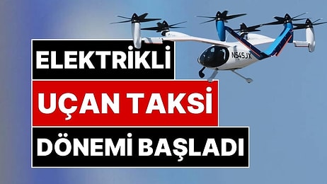 New York’ta Elektrikli Hava Taksileri Deneme Uçuşlarına Başladı