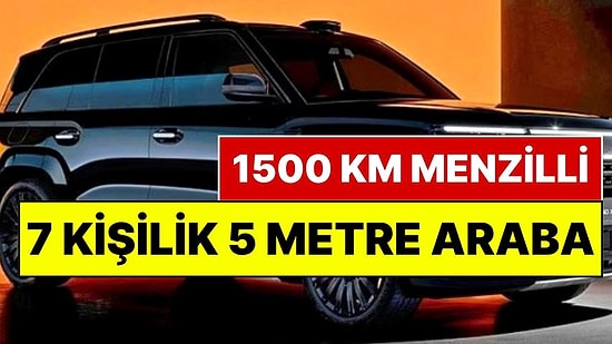 Gemi Gibi Araba! 1500 KM Menzilli Chery Tiggo X Tanıtıldı