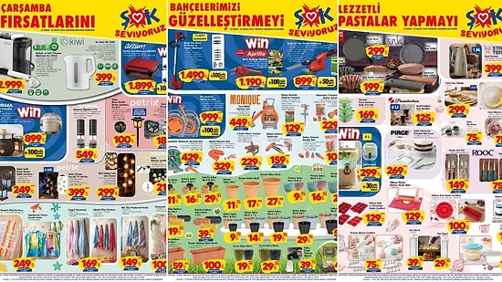 ŞOK'a Koltuk ve Halı Yıkama Makinesi Geliyor! 29 Nisan 2026 ŞOK Aktüel Ürünler Kataloğu