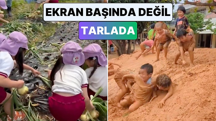 Çocuklara Ev İşlerinin Yaptırıldığı Doğayla İç İçe Japon Kreşi Gündem Oldu