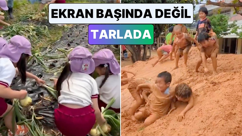 Çocuklara Ev işlerinin Yaptırıldığı Doğayla İç İçe Japon Kreşi Gündem Oldu