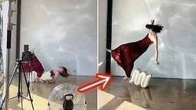 Model Who Faced Disaster During Photo Shoot Turns the Crisis into a Creative Opportunity