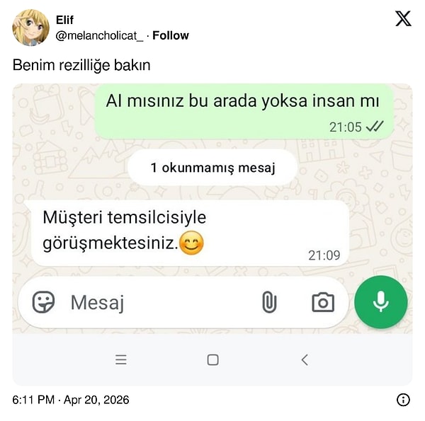 Kim gerçek kim yapay karıştı.