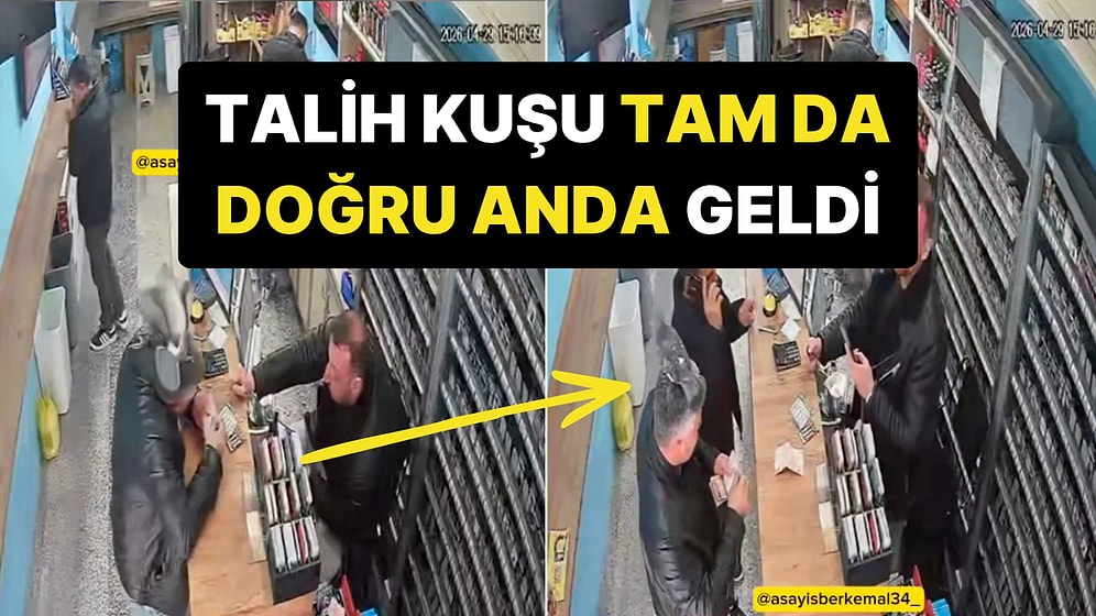 Şans Oyunu Oynayan Bir Vatandaşın Başına Tam O Anda Kuş Kondu!