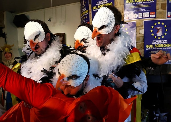 Avrupa Martı Çığlığı Şampiyonası bu sene altıncı kez düzenlendi.