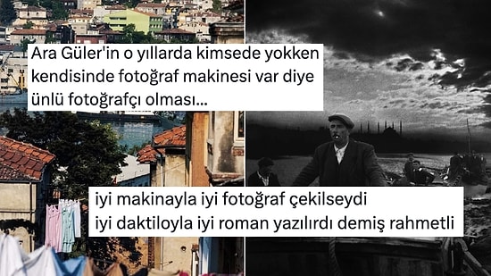 Ara Güler de Sosyal Medya Lincinden Payını Aldı: Fotoğrafçılığı Tartışmaya Açıldı