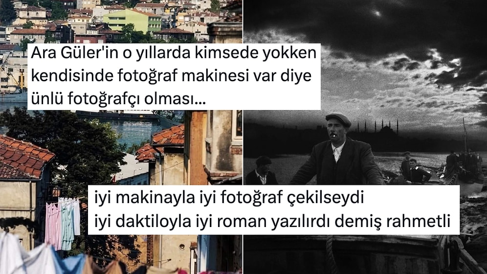 Ara Güler de Sosyal Medya Lincinden Payını Aldı: Fotoğrafçılığı Tartışmaya Açıldı