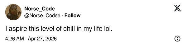 "Hayatımda bu seviyede rahatlık istiyorum."