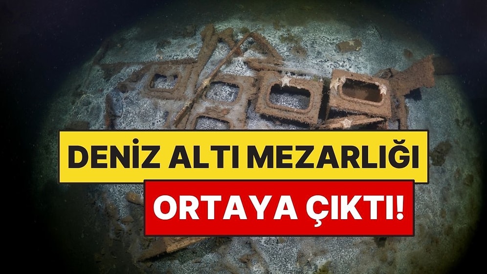 Denizin Altında Yüzyıllardır Saklanan Kayıp Bir Mezarlık Keşfedildi
