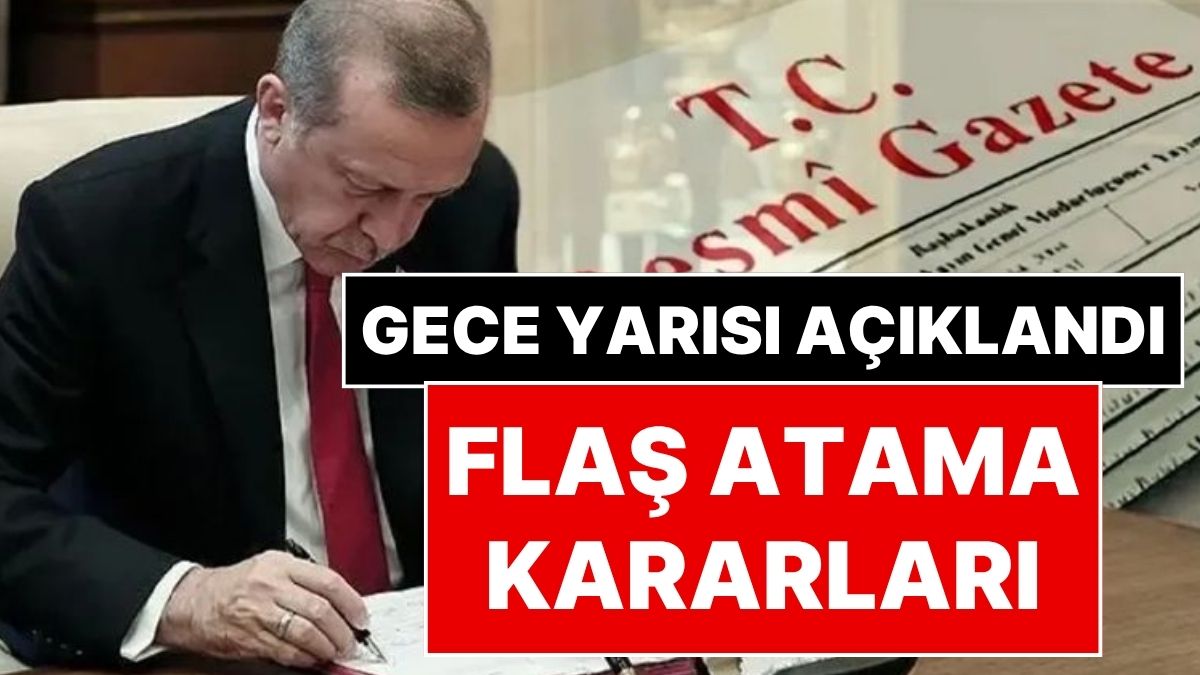 Gece Yarısı Resmi Gazete’de Yayımlandı: Emniyet Genel Müdürü ve Ankara Dahil Dört Şehrin Valisi Değişti