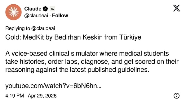 Altın Ödül: MedKit / Bedirhan Keskin